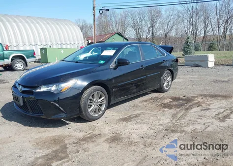 2016 Toyota Camry Se z USA, uszkodzony, nr VIN 4T1BF1FK6GU235300